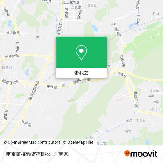 南京商榷物资有限公司地图