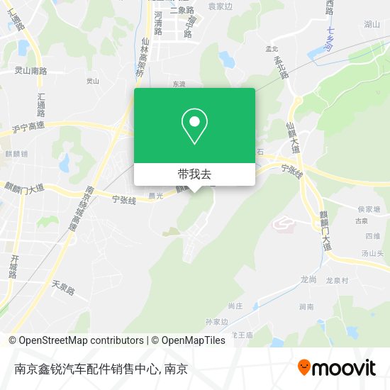南京鑫锐汽车配件销售中心地图