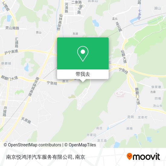 南京悦鸿洋汽车服务有限公司地图