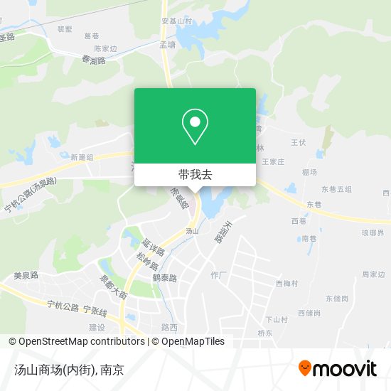 汤山商场(内街)地图