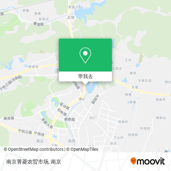 南京菁菱农贸市场地图
