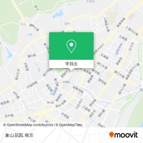 象山花园地图