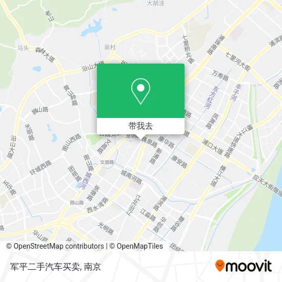 军平二手汽车买卖地图
