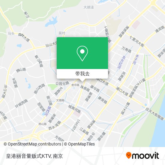 皇港丽音量贩式KTV地图