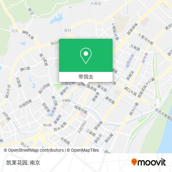 凯莱花园地图