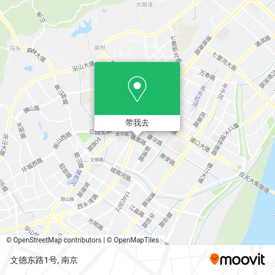 文德东路1号地图
