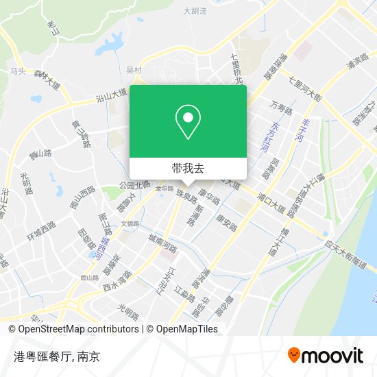 港粤匯餐厅地图