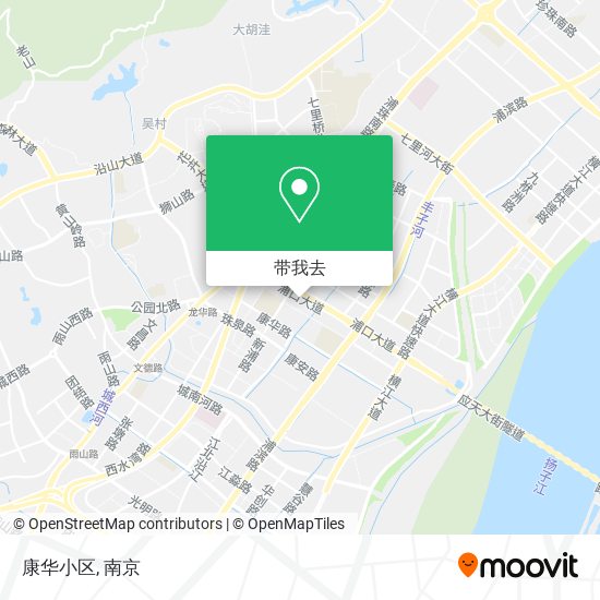 康华小区地图