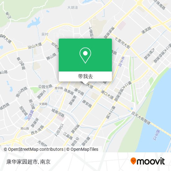 康华家园超市地图