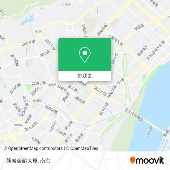 新城金融大厦地图