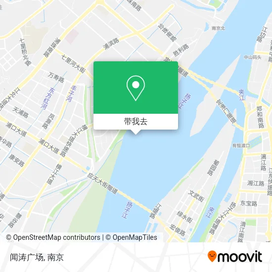 闻涛广场地图