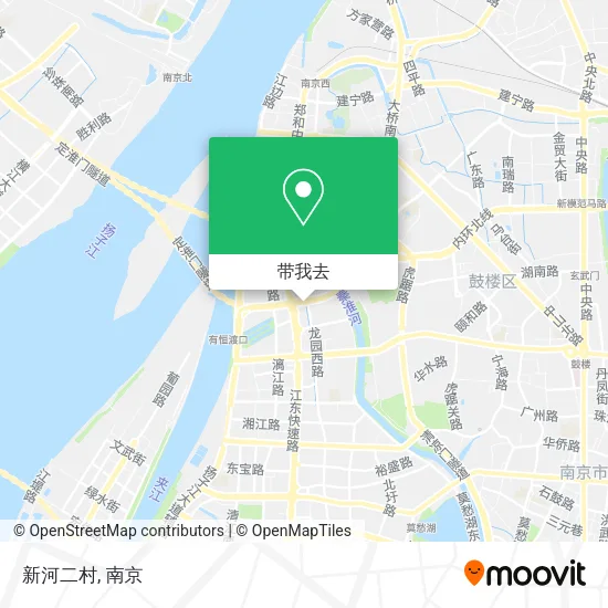 新河二村地图