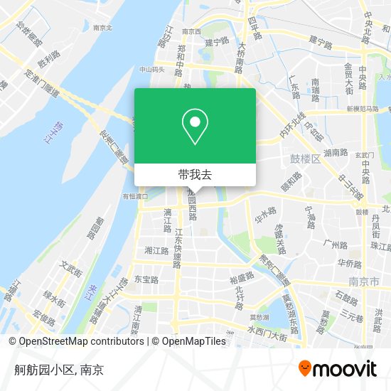舸舫园小区地图