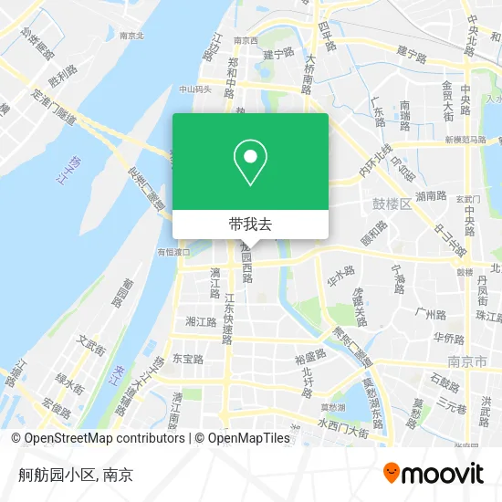 舸舫园小区地图