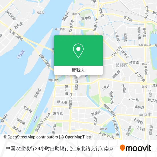 中国农业银行24小时自助银行(江东北路支行)地图