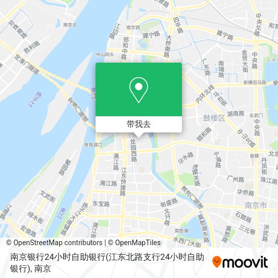 南京银行24小时自助银行(江东北路支行24小时自助银行)地图