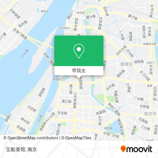 宝船菜馆地图