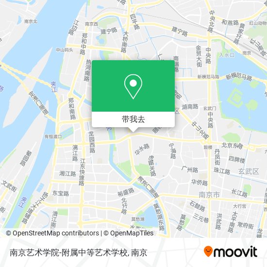 南京艺术学院-附属中等艺术学校地图