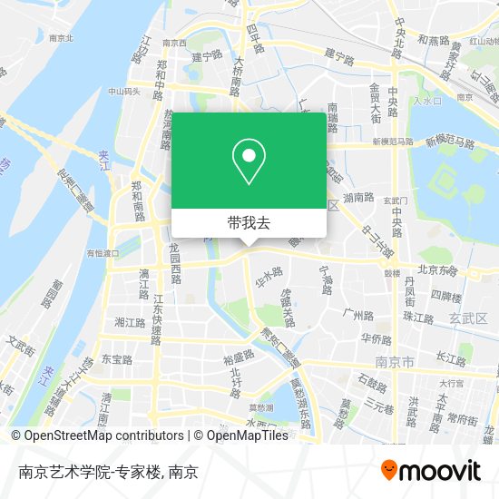 南京艺术学院-专家楼地图