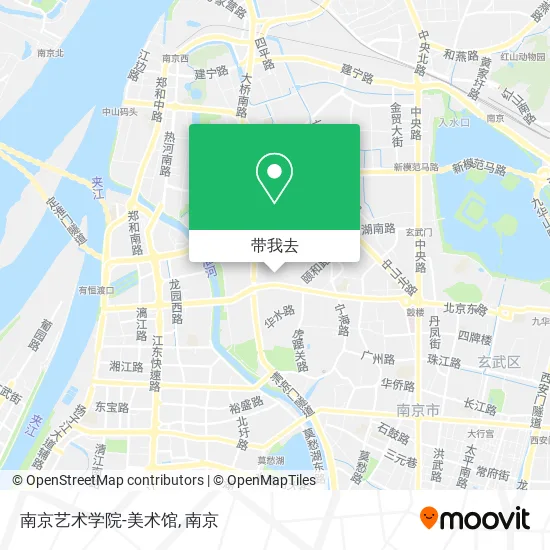 南京艺术学院-美术馆地图
