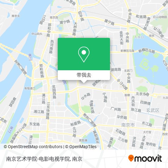南京艺术学院-电影电视学院地图