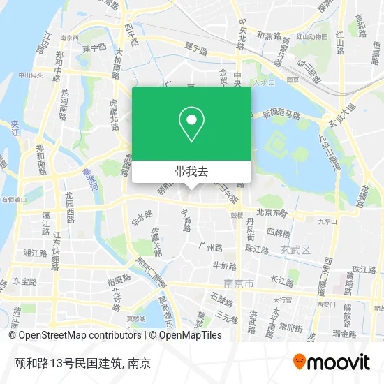 颐和路13号民国建筑地图
