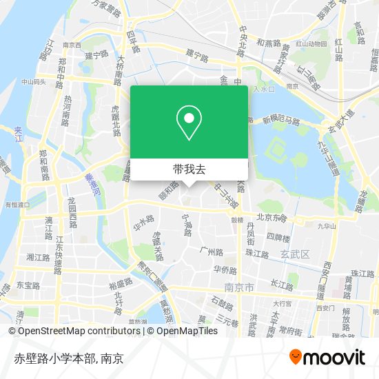 赤壁路小学本部地图