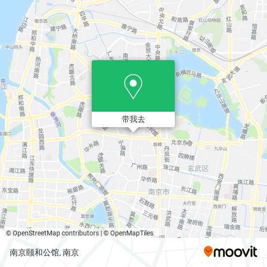 南京颐和公馆地图
