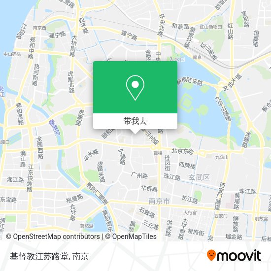 基督教江苏路堂地图
