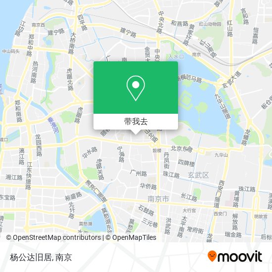 杨公达旧居地图