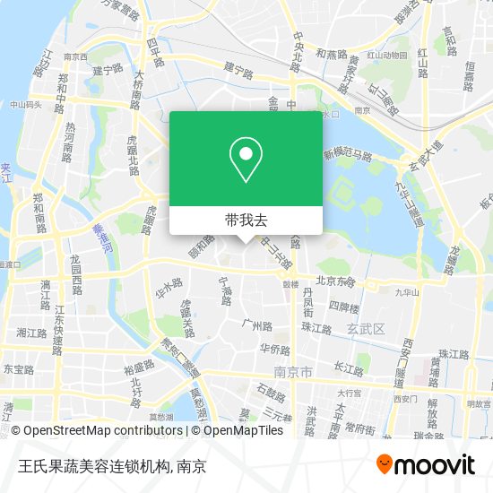 王氏果蔬美容连锁机构地图