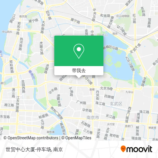 世贸中心大厦-停车场地图