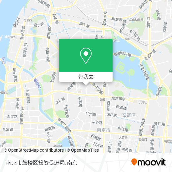 南京市鼓楼区投资促进局地图