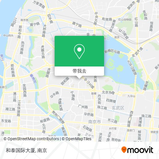 和泰国际大厦地图