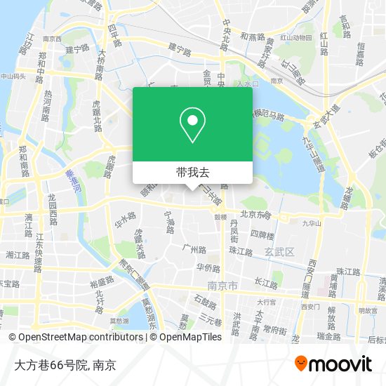 大方巷66号院地图