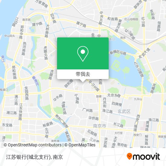 江苏银行(城北支行)地图