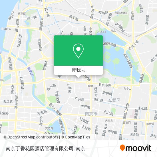 南京丁香花园酒店管理有限公司地图