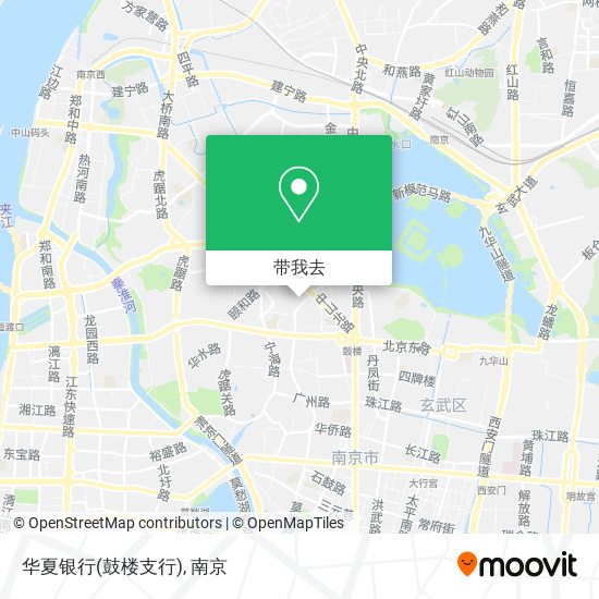 华夏银行(鼓楼支行)地图