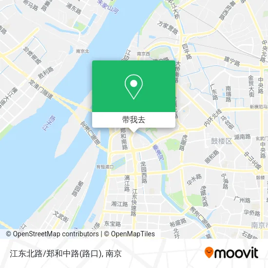 江东北路/郑和中路(路口)地图