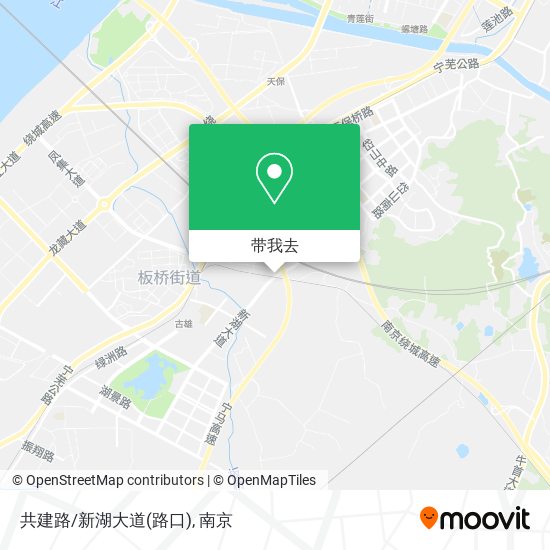 共建路/新湖大道(路口)地图