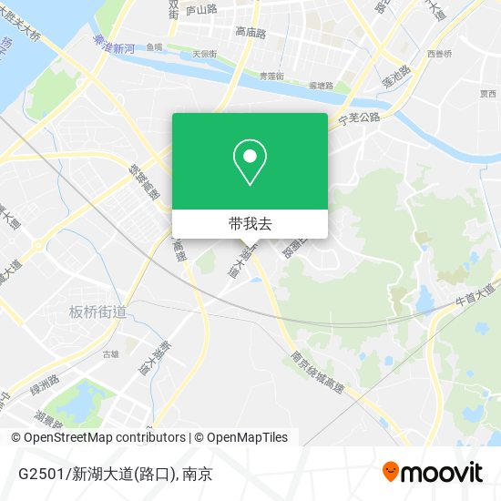 G2501/新湖大道(路口)地图