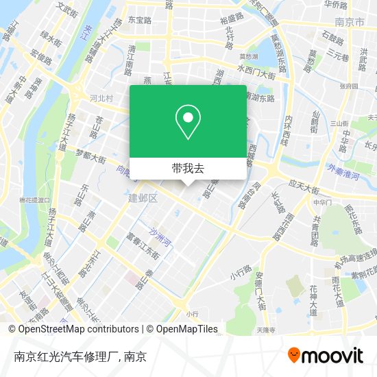 南京红光汽车修理厂地图