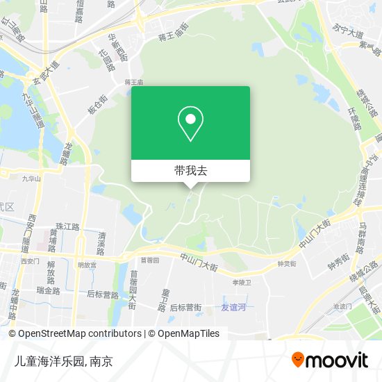 儿童海洋乐园地图