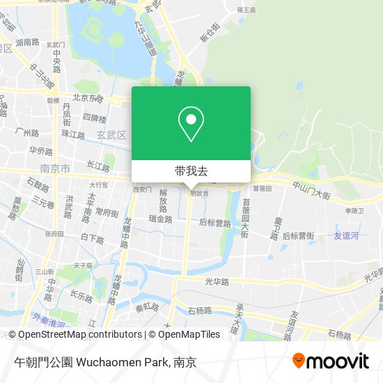 午朝門公園 Wuchaomen Park地图