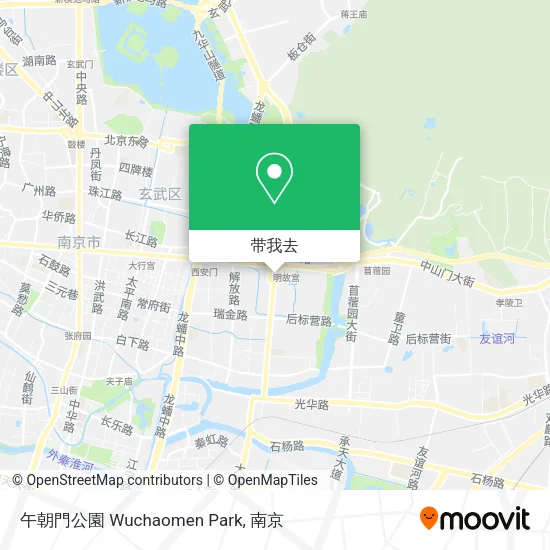 午朝門公園 Wuchaomen Park地图