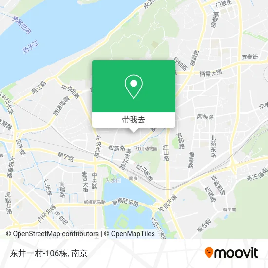 东井一村-106栋地图