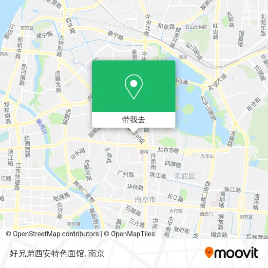 好兄弟西安特色面馆地图