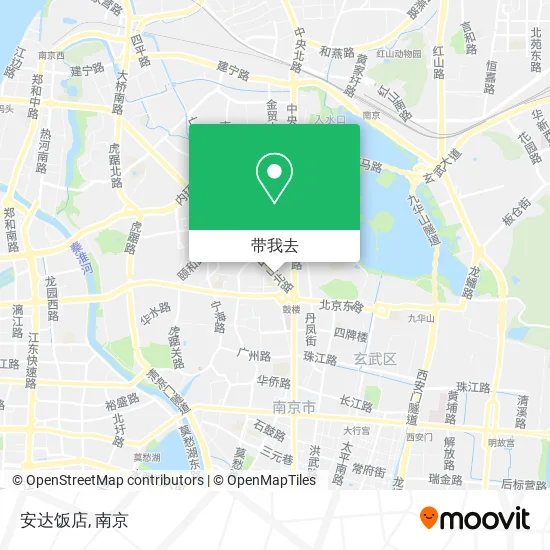 安达饭店地图