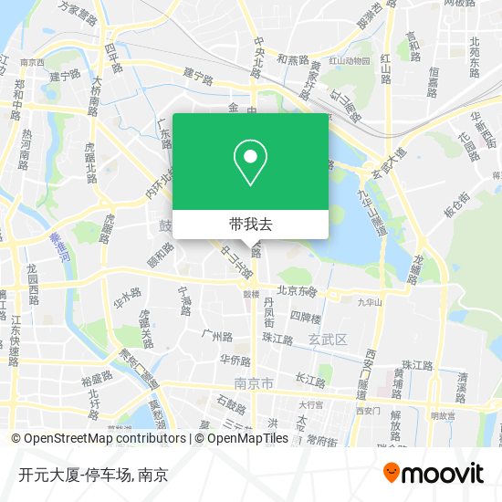 开元大厦-停车场地图