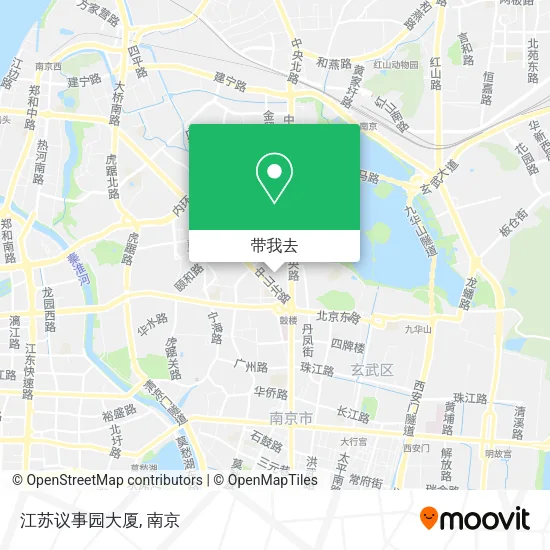 江苏议事园大厦地图